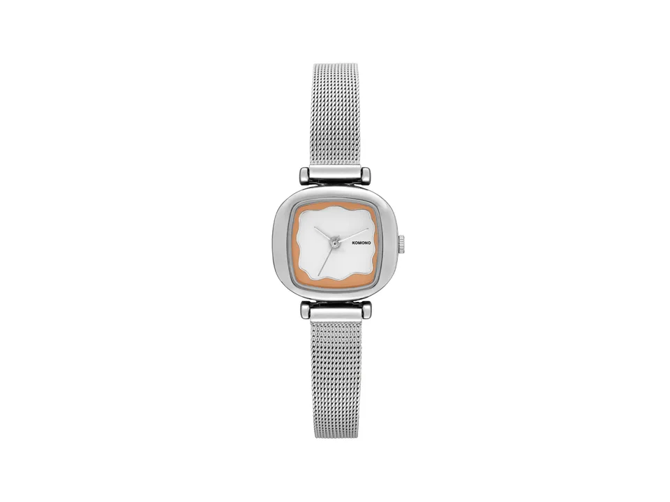 komono-moneypenny-wave-royale-silver-blush-uhr image 1