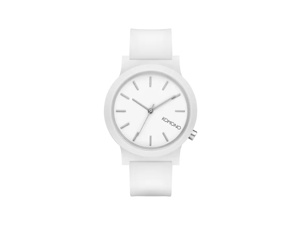 komono-mono-white-armbanduhr-silikon-mit-pc-geh-use image 1