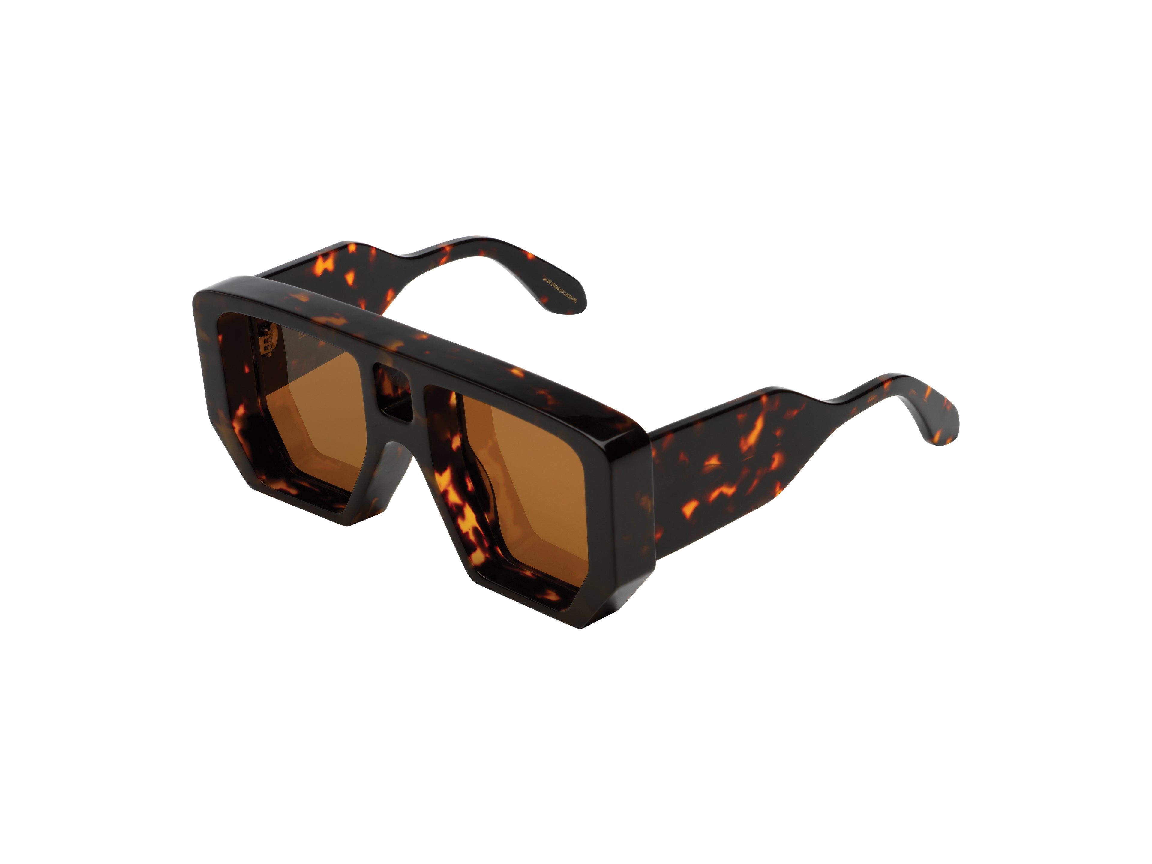 komono-igor-dieryck-tortoise-sonnenbrille-katwalk-kollaboration-braun image 2
