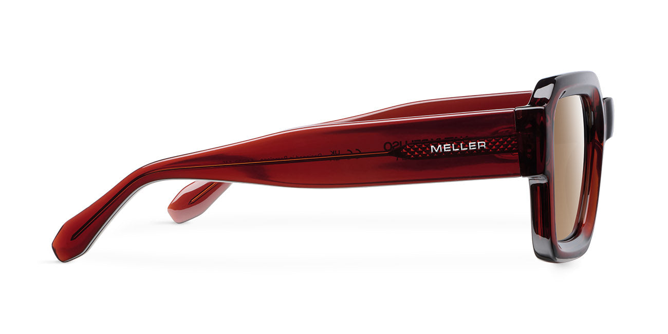 meller-nayah-maroon-kakao-sonnenbrille-von-den-70ern-inspirierte-eckige-oversize image 3