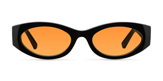 meller-nemy-black-orange-ovale-retro-sonnenbrille-mit-cat-eye-touch image 1
