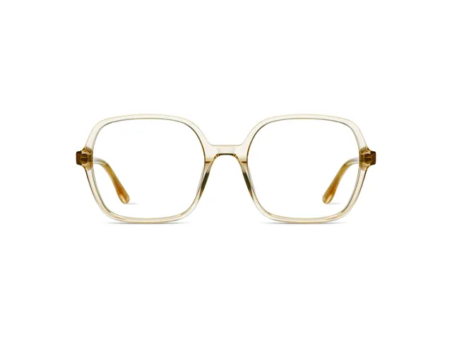 komono-petra-champagne-oversized-quadratische-sonnenbrille-aus-eco-acetat-medium image 1