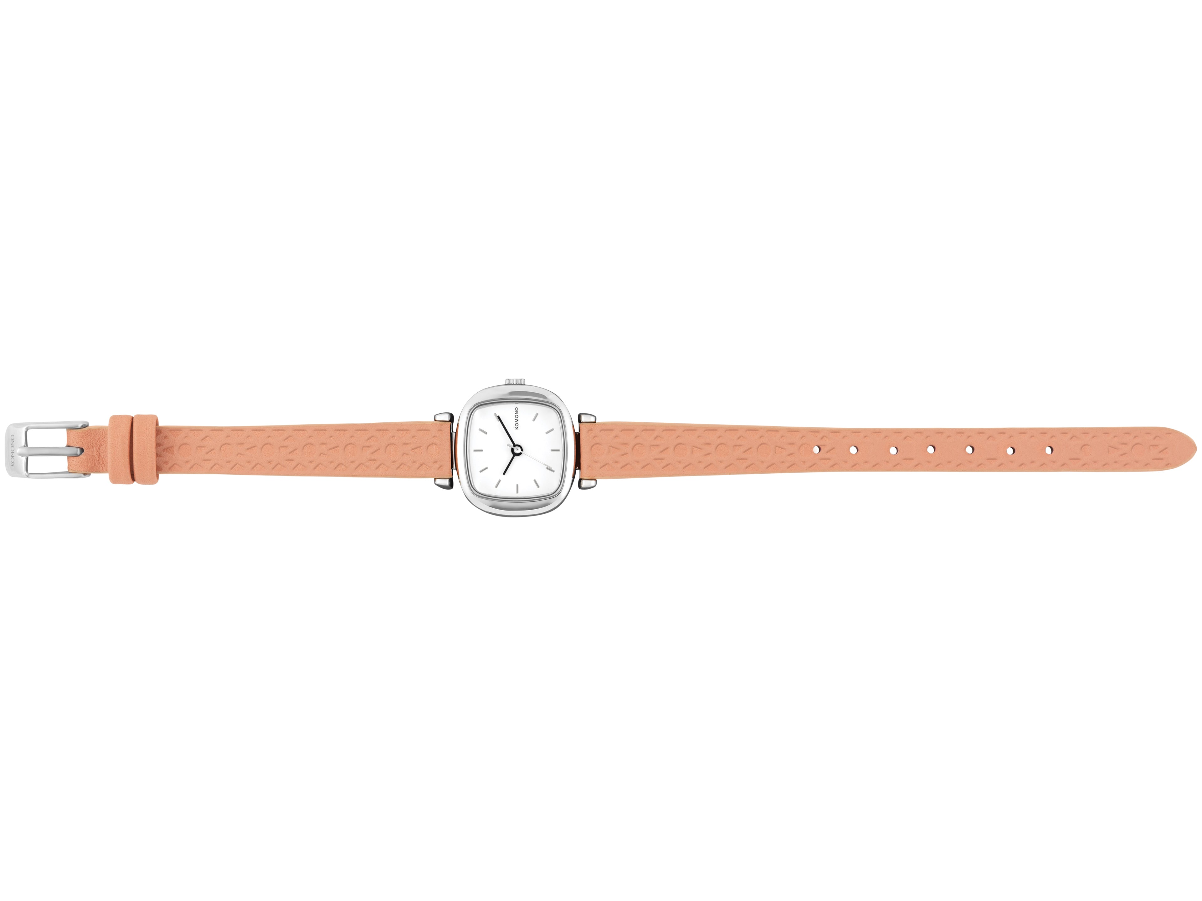 komono-moneypenny-monogram-silver-blush-uhr image 2