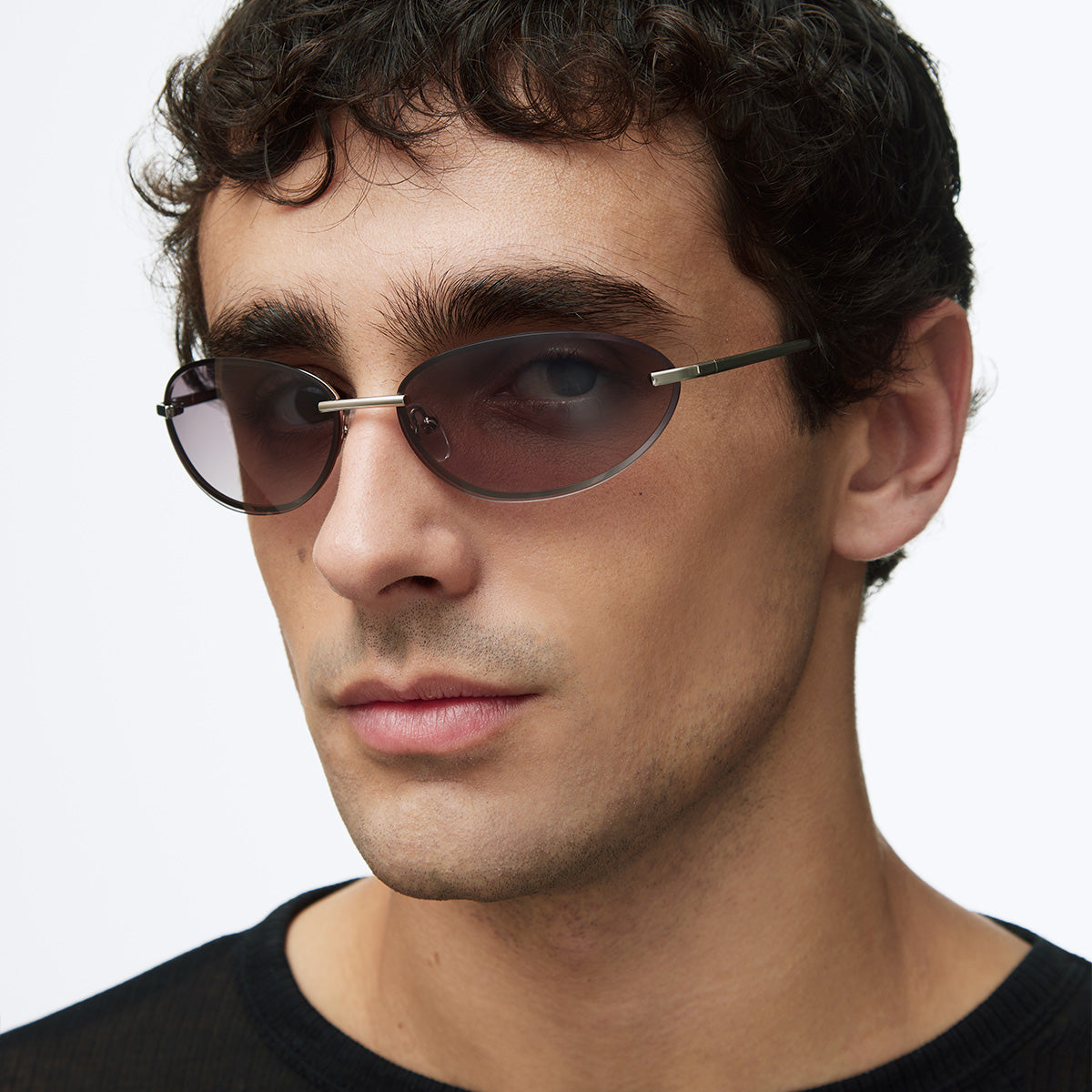 meller-temba-all-silver-oval-sportliche-metall-sonnenbrille image 5