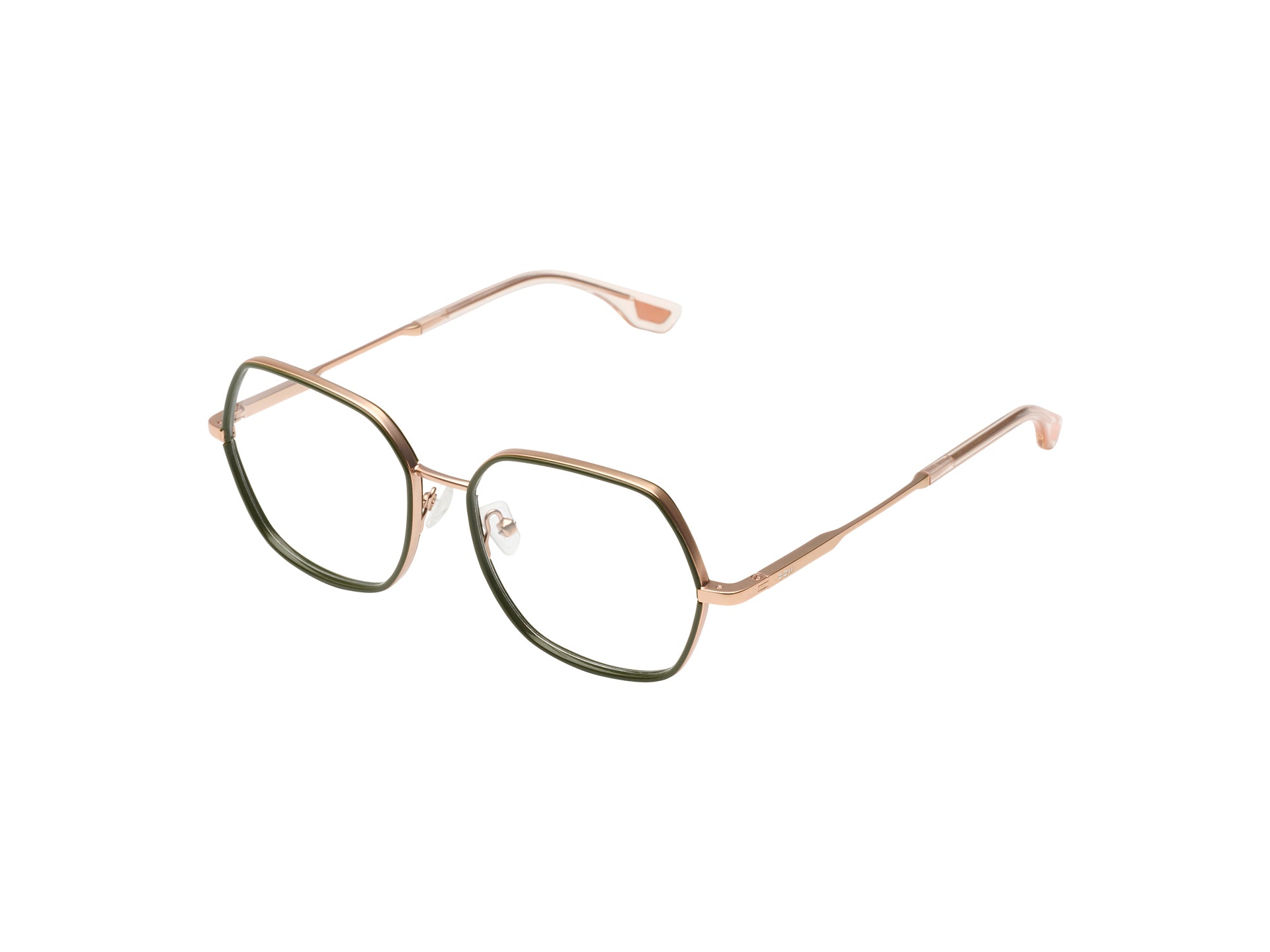 komono-ella-rose-gold-khaki-sonnenbrille image 2