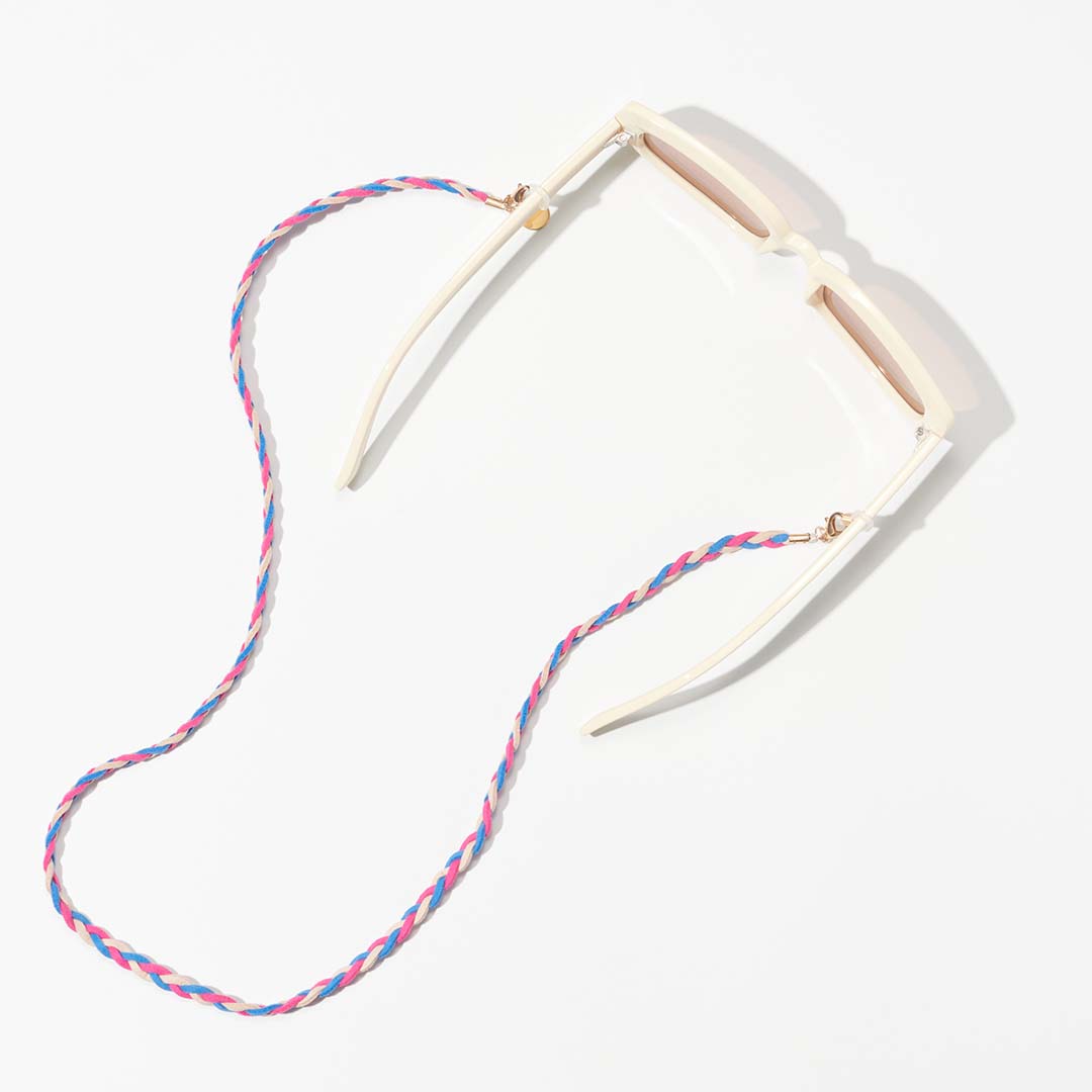 meller-bes-brillenband-blue-pink-beige-geflochtenes-leder-brillenband image 4