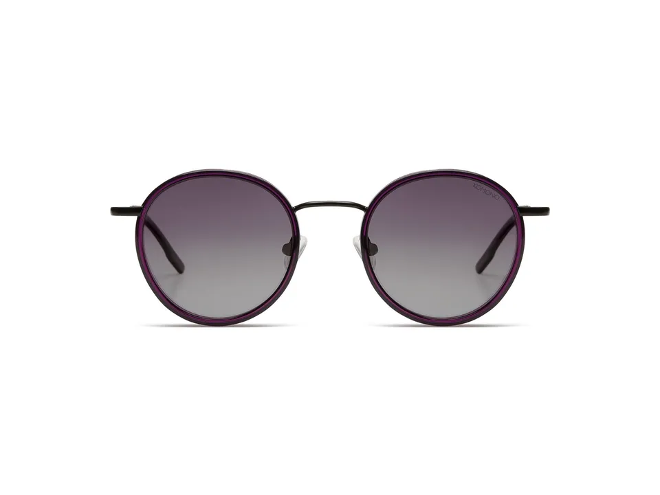 komono-pete-deep-purple-black-matte-sonnenbrille image 1