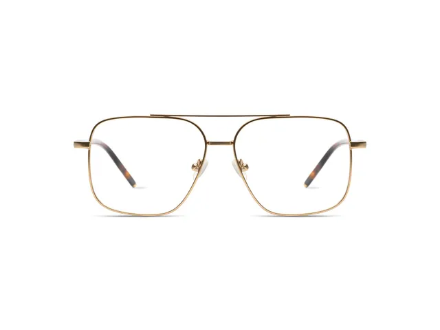 komono-jett-white-gold-matte-aviator-sonnenbrille image 1