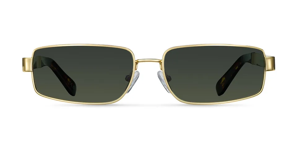 meller-jelani-gold-olive-sonnenbrille-metallrahmen-mit-rechteckigen-gl-sern-im-r image 1