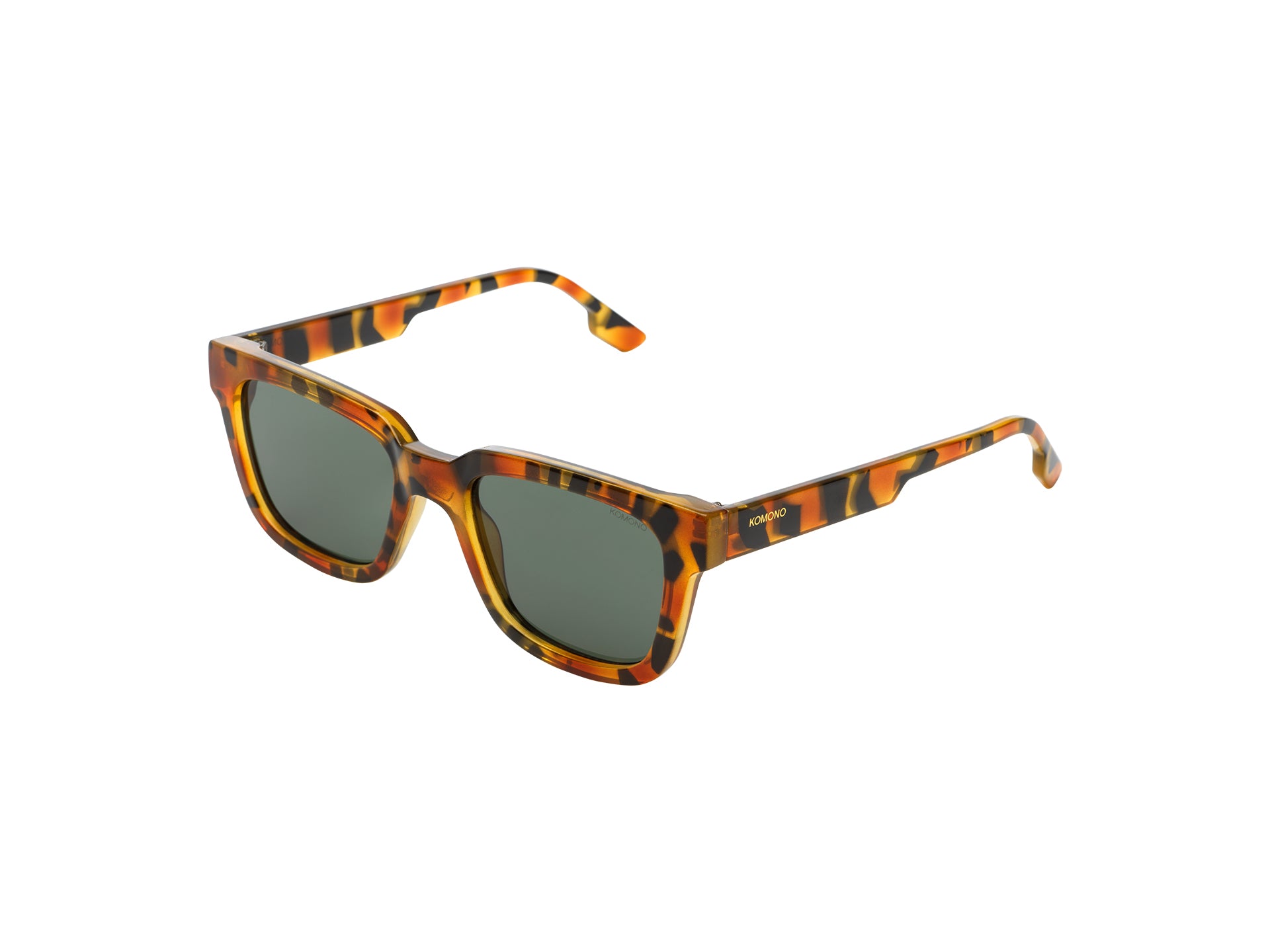 komono-bobby-amber-shell-bio-nylon-sonnenbrille-large-fit-eckig image 3