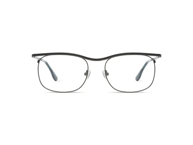 komono-justin-black-matte-brille-optik-fassung-in-matter-schwarz-optik image 1