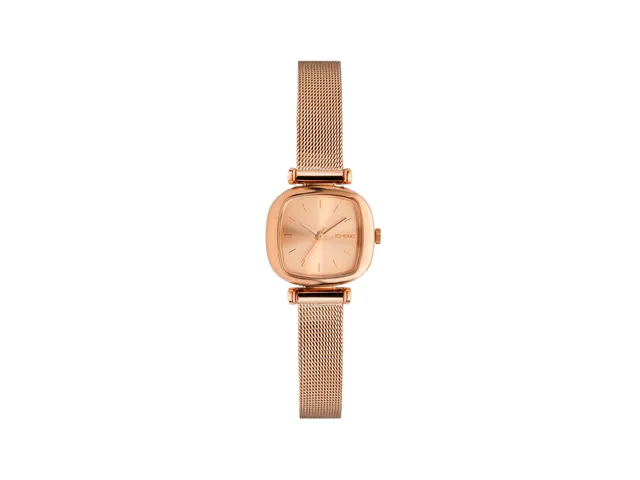 komono-moneypenny-royale-rose-gold-damen-armbanduhr-mesh image 1