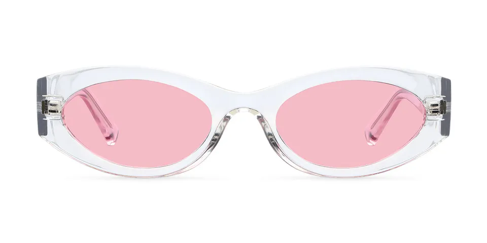 meller-nemy-minor-sonnenbrille-pink-schmale-ovale-retro-form-mit-cat-eye-touch image 1