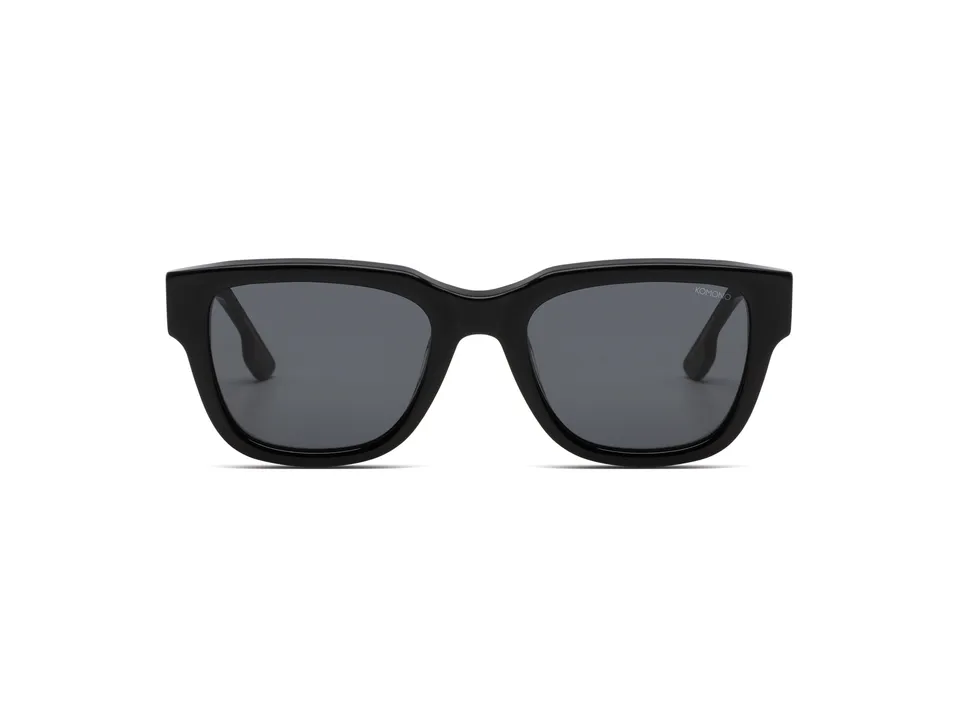 komono-danny-black-sonnenbrille-rechteckig-eco-acetat-schwarz image 1
