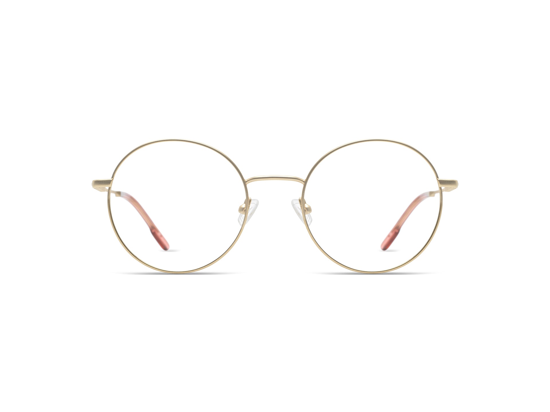 komono-jude-sonnenbrille-white-gold-rund-edelstahl-medium-fit image 1