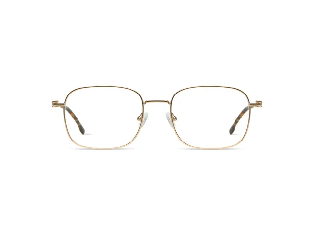 komono-cedric-brille-white-gold-matte image 1