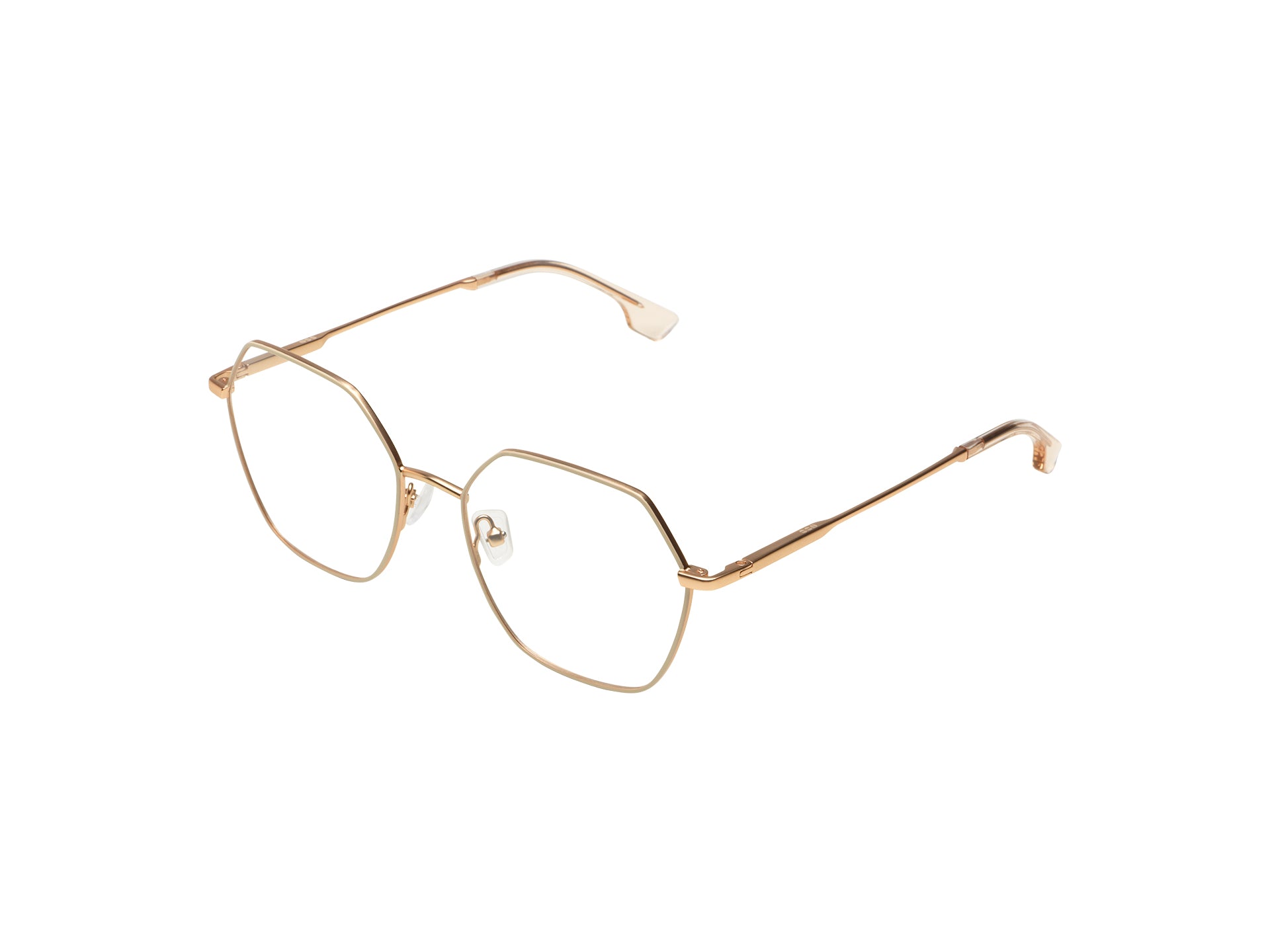 komono-nora-pearl-rose-gold-matte-sonnenbrille image 2