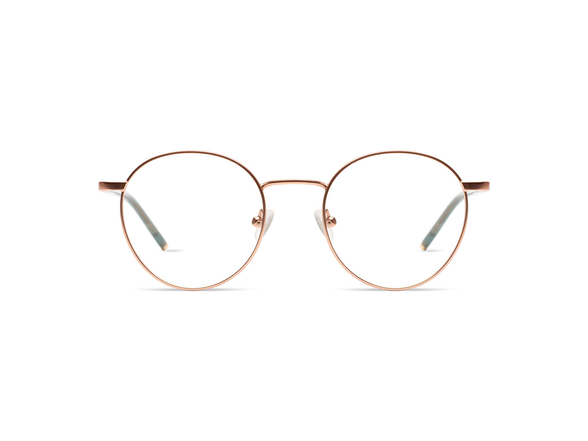 komono-pete-sonnenbrille-rose-gold-matte-panto-klassiker image 1