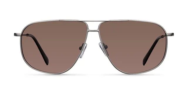 meller-dina-matte-gun-kakao-sonnenbrille-aviator image 1