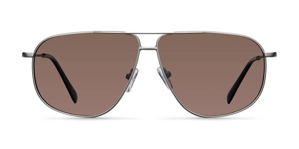 meller-dina-matte-gun-kakao-sonnenbrille-aviator image 1