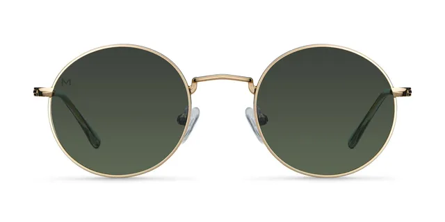 meller-kendi-gold-olive-sonnenbrille-rund-metall image 1