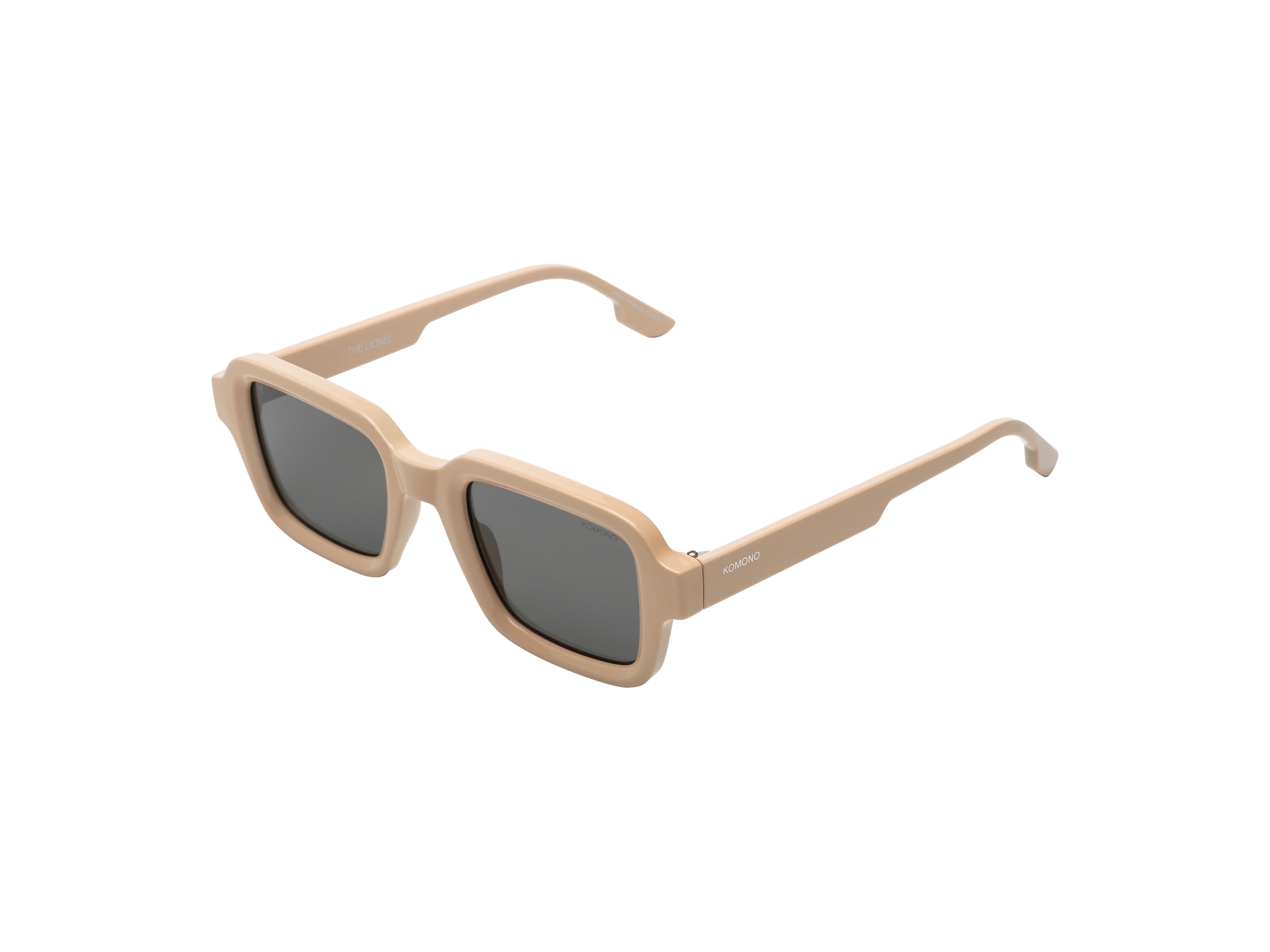 komono-lionel-almond-eckige-sonnenbrille-aus-bio-nylon image 2