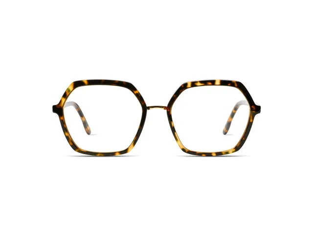 komono-paige-giraffe-whitegold-hexagonale-leicht-oversized-fassung image 1