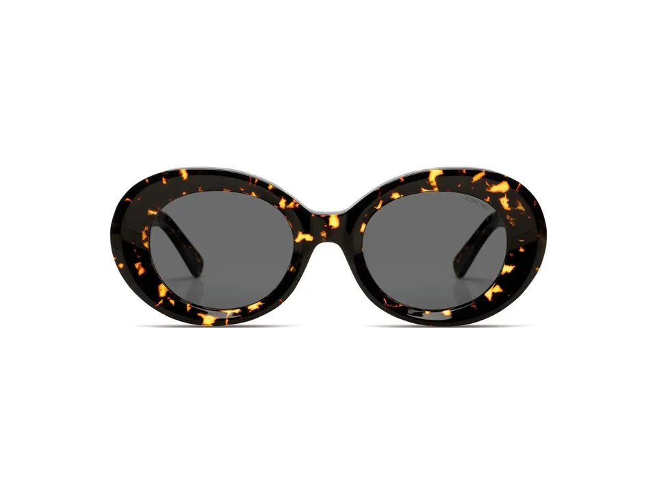 komono-n-sonnenbrille-flake-tortoise-braun-oval-komono-x-tom-eerebout image 1