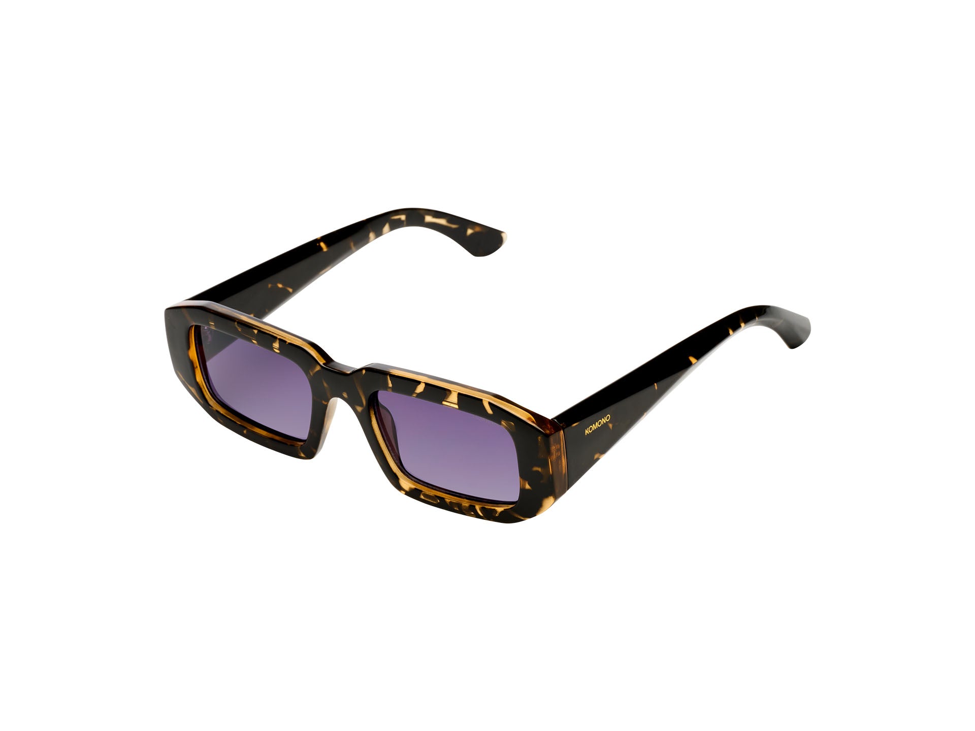 komono-blaze-dark-tortoise-rechteckige-sonnenbrille-aus-bio-nylon image 3
