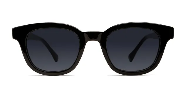 meller-glaz-all-black-sonnenbrille-eckige-acetat-fassung-kratzresistente-schwarz image 1