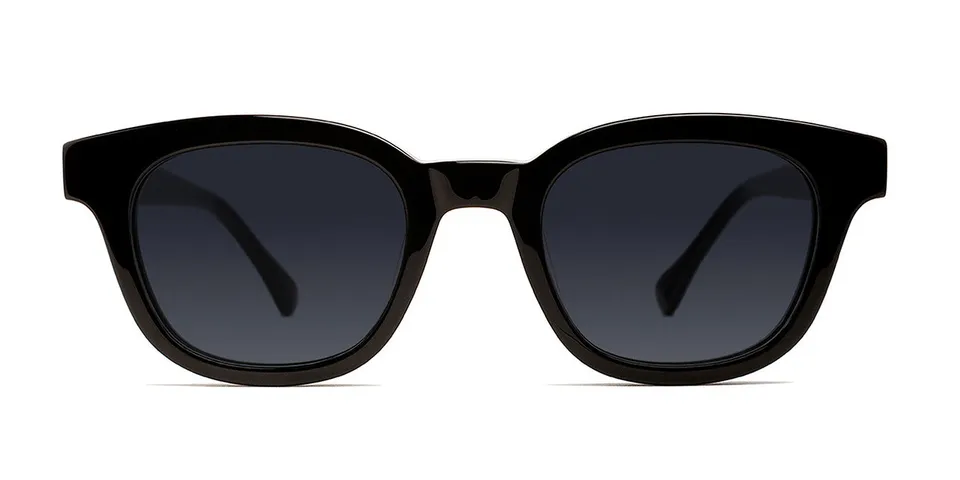 meller-glaz-all-black-sonnenbrille-eckige-acetat-fassung-kratzresistente-schwarz image 1