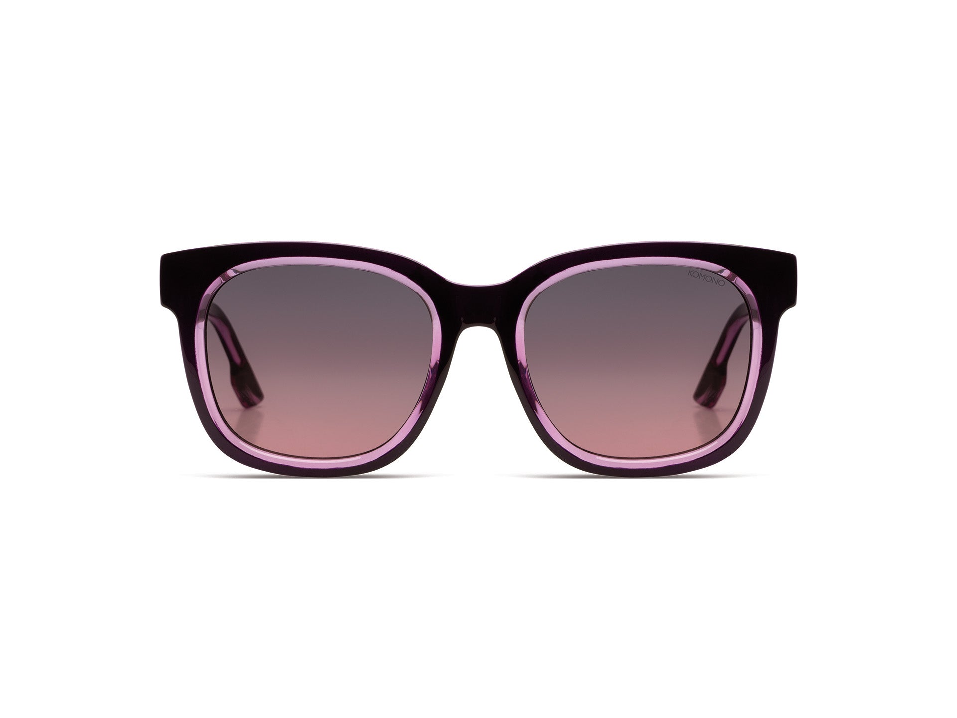 komono-sienna-sonnenbrille-grape-vine-gro-e-rechteckige-bioplastic-brille image 1
