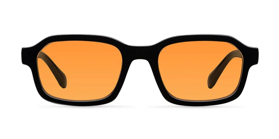 meller-fara-black-orange-rechteckige-bio-sonnenbrille image 1