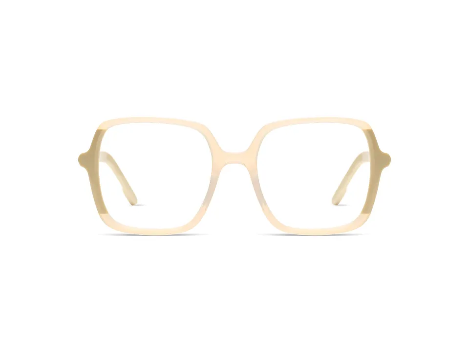 komono-barbara-milky-white-berdimensionale-brillenfassung image 1
