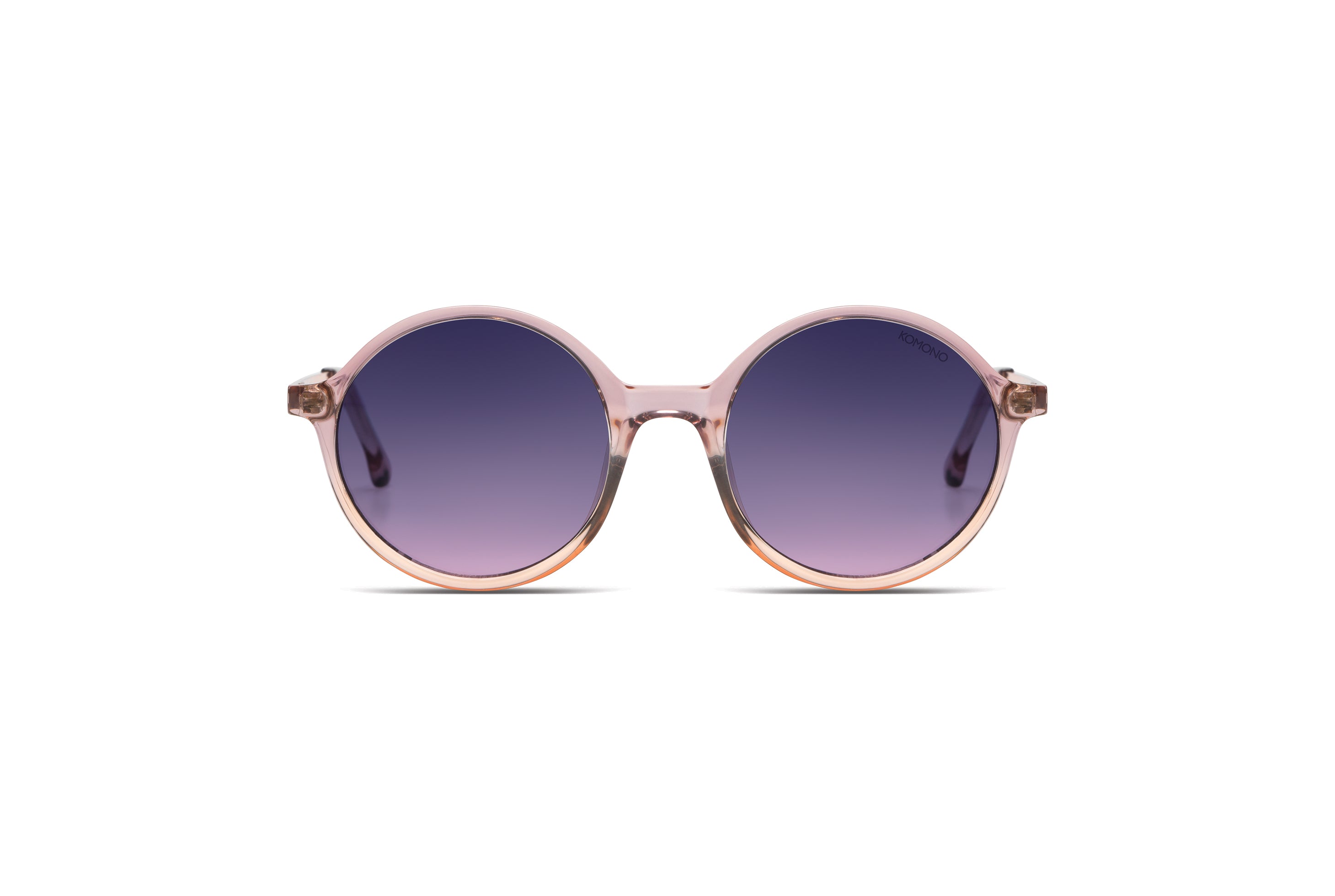 komono-madison-metal-blush-rose-gold-sonnenbrille-rund image 1