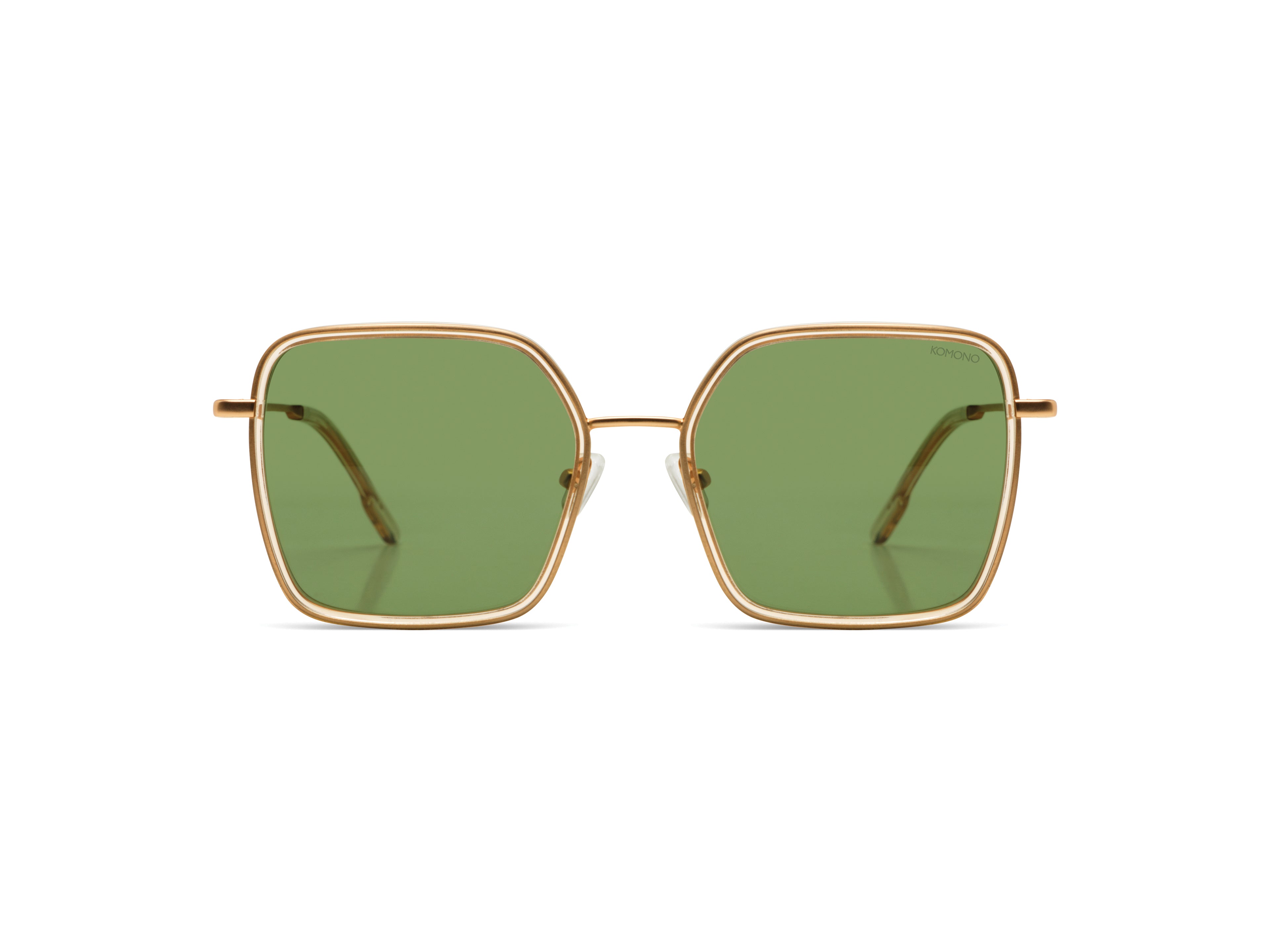 komono-audrey-champagne-rose-gold-matte-sonnenbrille image 1