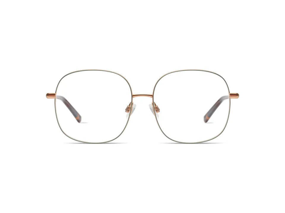 komono-aria-rose-gold-sage-titanbrille image 1