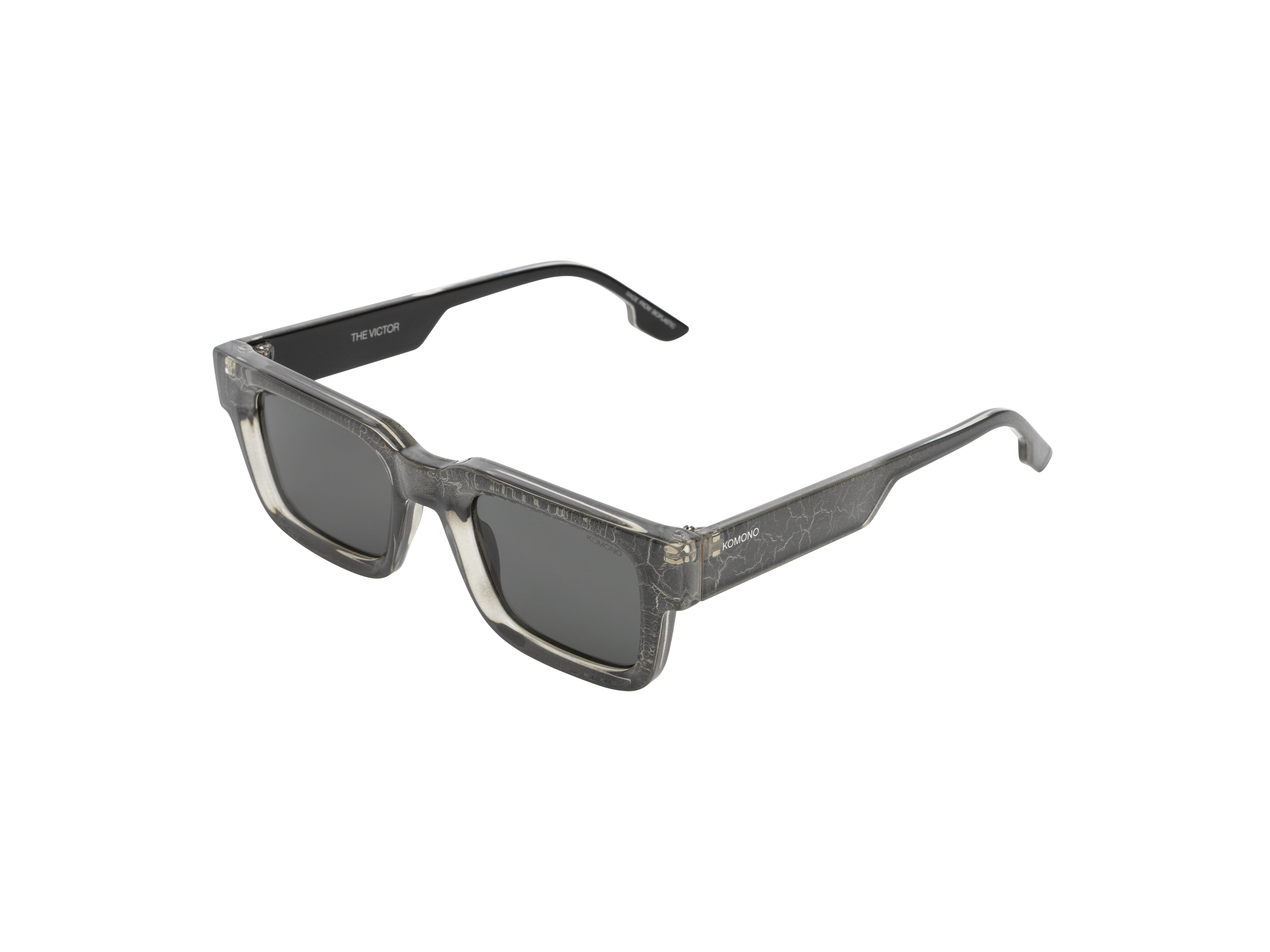 komono-victor-black-viper-eckige-bio-nylon-sonnenbrille-in-schwarz-f-r-gro-e-ges image 2