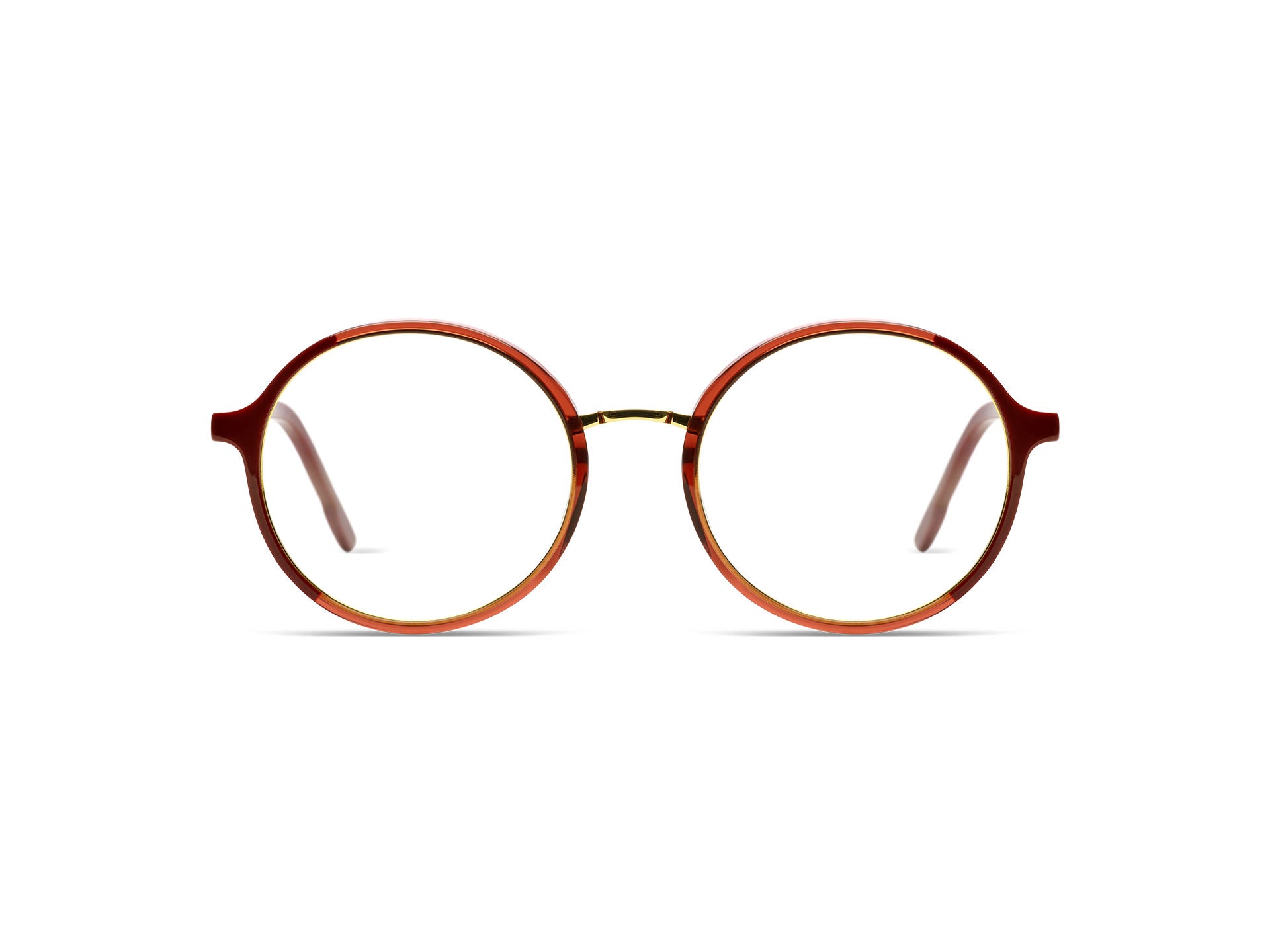 komono-alvie-maroon-rose-gold-matte-brille image 1